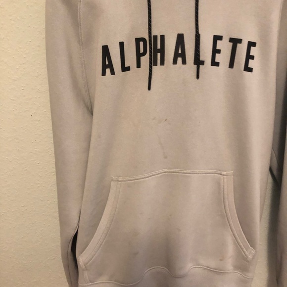Alphalete performance hoodie Blue Tint (Stain) - Picture 2 of 4